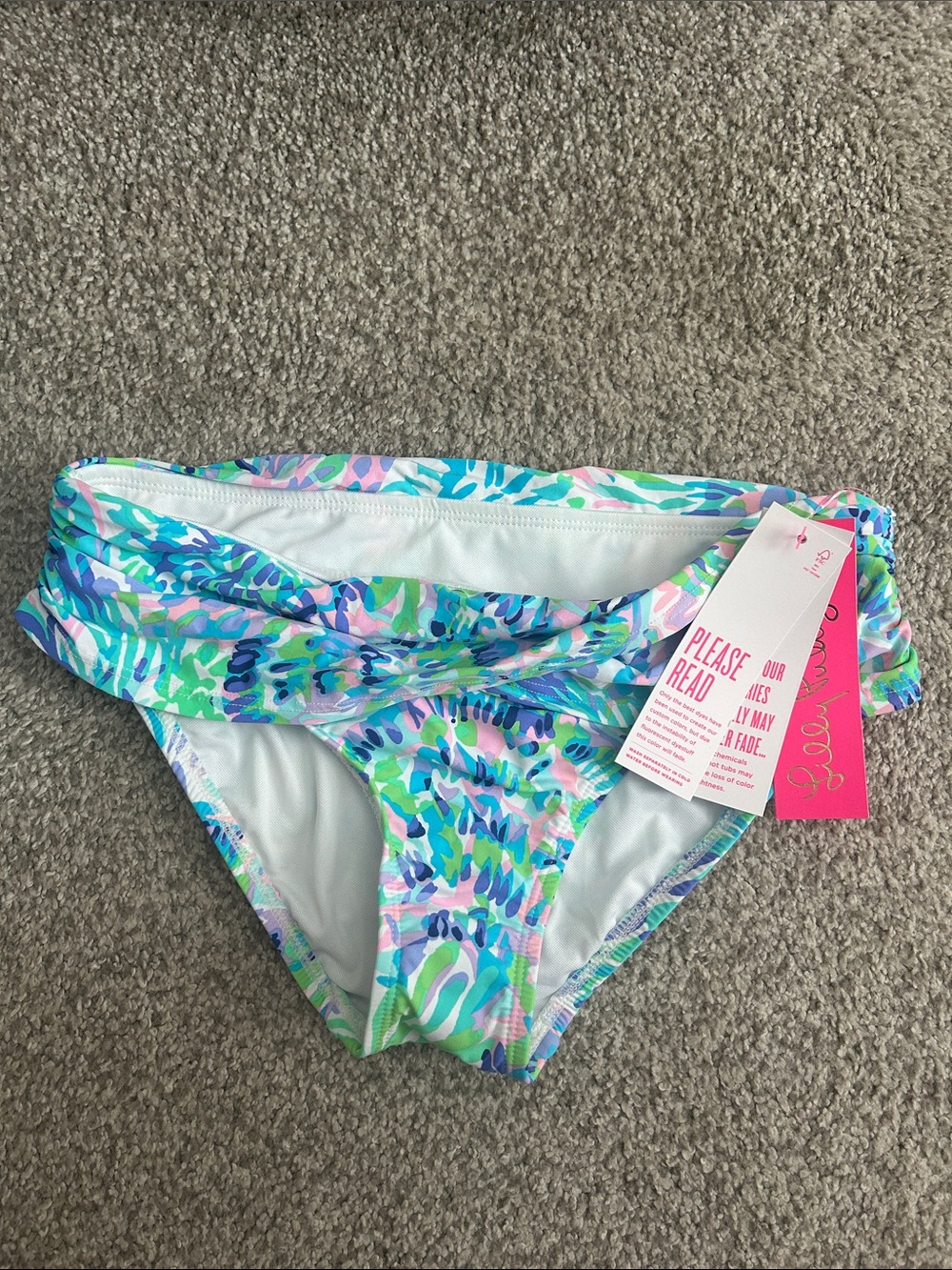 Women’s Printed Bikini Bottoms in Multicolor by